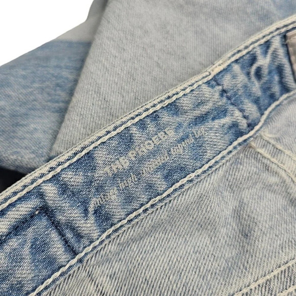 AG Adriano Goldschmied The Phoebe Vintage High Waisted Tapered Leg Raw Edge  28 - Picture 5 of 10